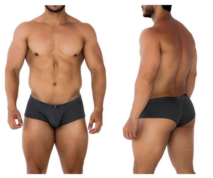 clever moda Xtremen 91190 Jacquard Trunks Color Gray