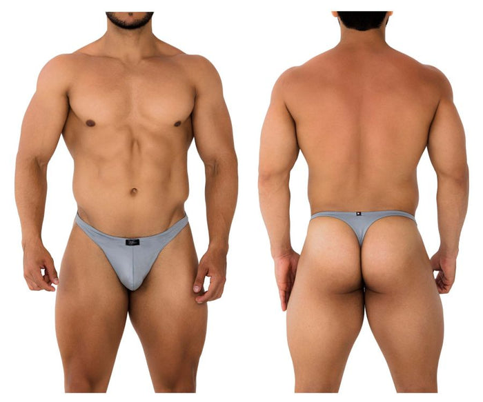 clever moda Xtremen 91203 Microfiber Thongs Color Gray