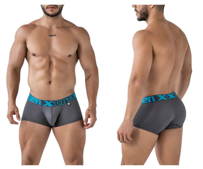 clever moda Xtremen 91206B Microfiber Trunks Color Gray