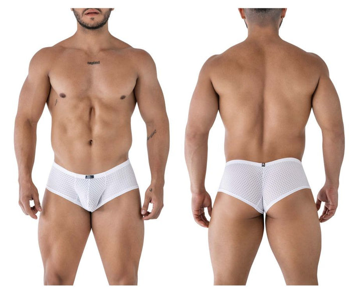 clever moda Xtremen 91216B Microfiber Trunks Color White