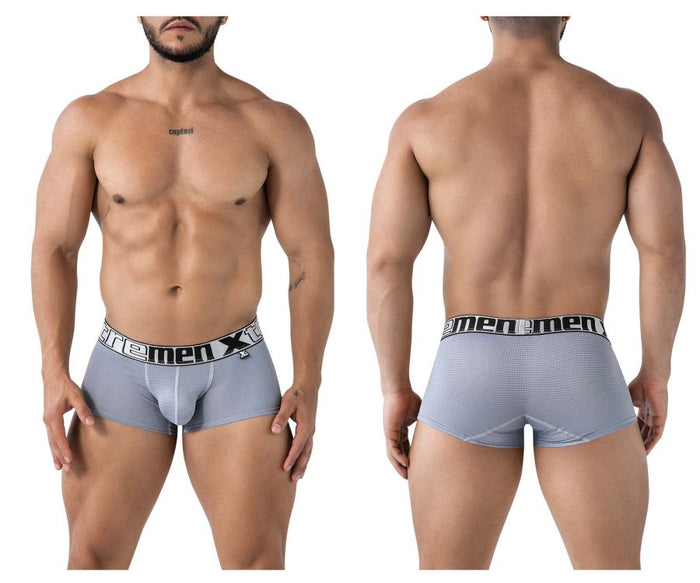 clever moda Xtremen 91222 Microfiber Trunks Color Gray
