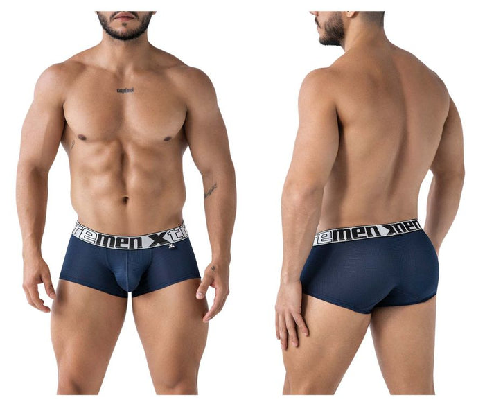 clever moda Xtremen 91222 Microfiber Trunks Color Navy