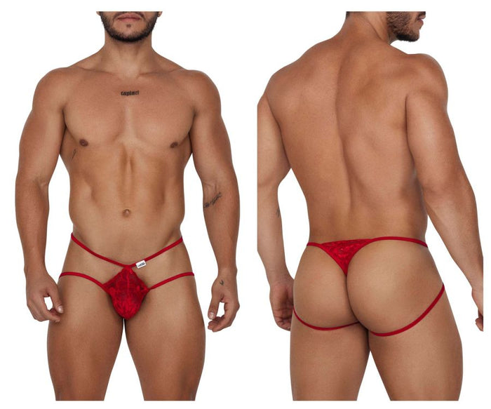 clever moda CandyMan 99668 Jock Thongs Color Red