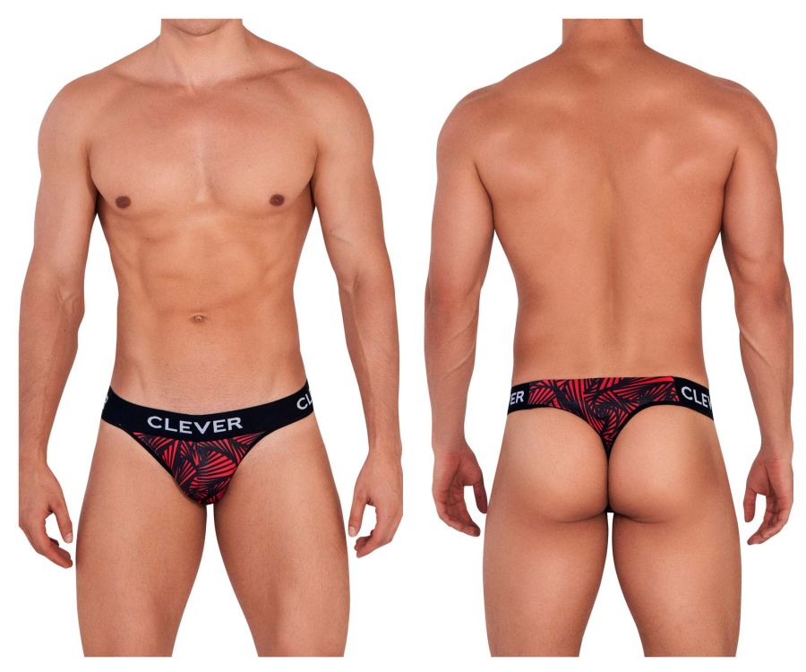 Clever Moda 1414 Flow Thongs Color Red Size S 