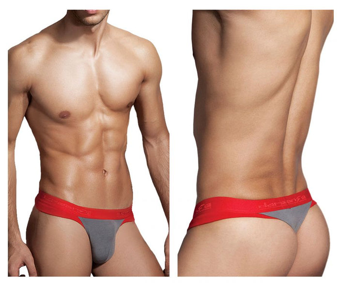 clever moda Doreanse 1258-SMK Warrior Thong Color Smoke-Red
