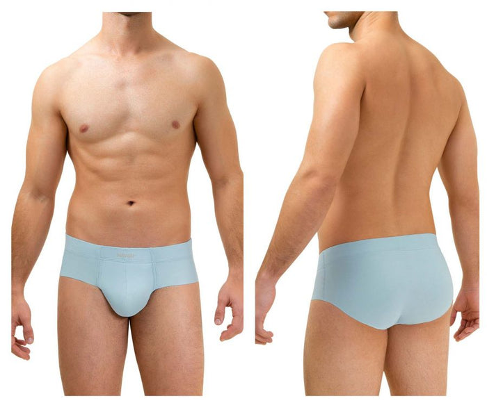 clever moda HAWAI 42141 Microfiber Briefs Color Light Blue