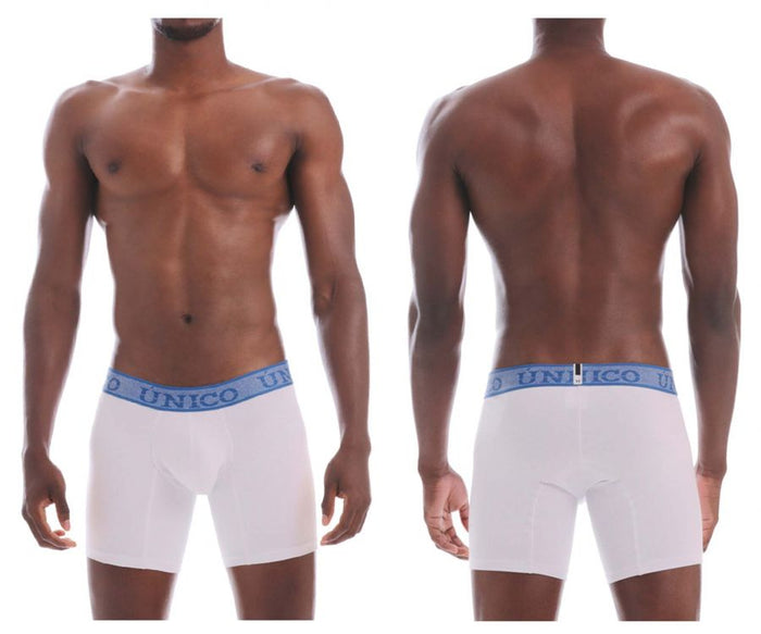 clever moda Unico 20160100202 Enchanted Boxer Briefs Color 00-White