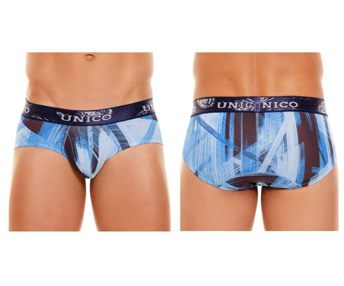 clever moda Unico 22100201123 Tintado Briefs Color 63-Printed