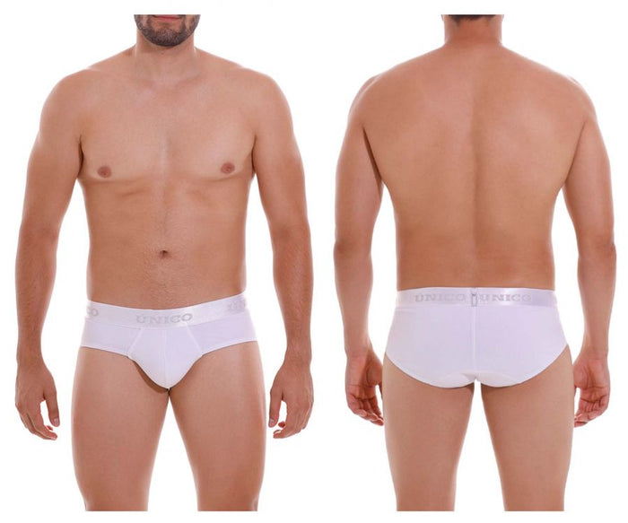 clever moda Unico 22120201105 Cristalino M22 Briefs Color 00-White