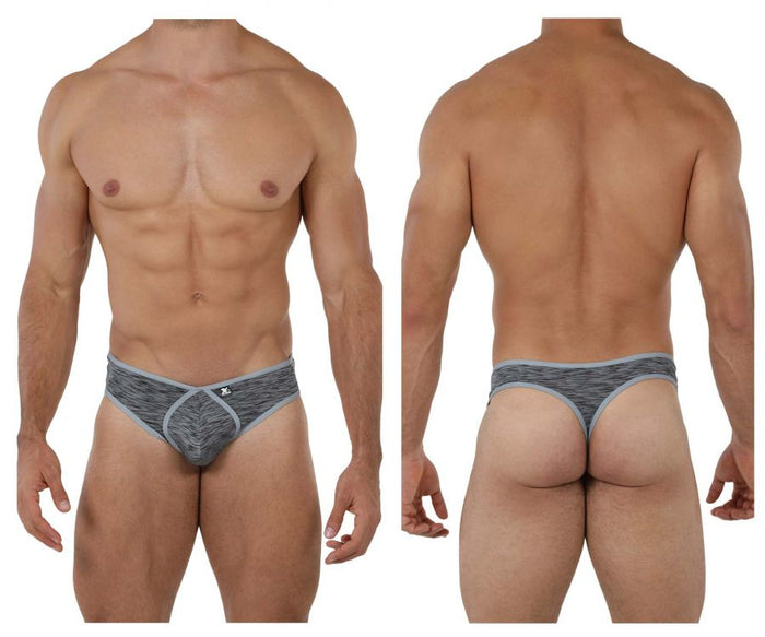 clever moda Xtremen 91076 Microfiber Thongs Color Black